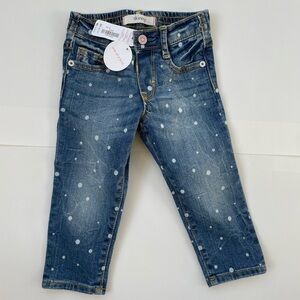 Gymboree Girls Polkadot Jeans New With Tags! NWT Various Sizes!